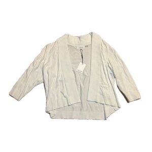 Calvin Klein White Cardigan NWT Women’s Classic Layering Sweater